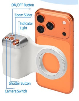 Pro-Grip Magnetic Camera Mount | DSLR-Inspired Smartphone Holder