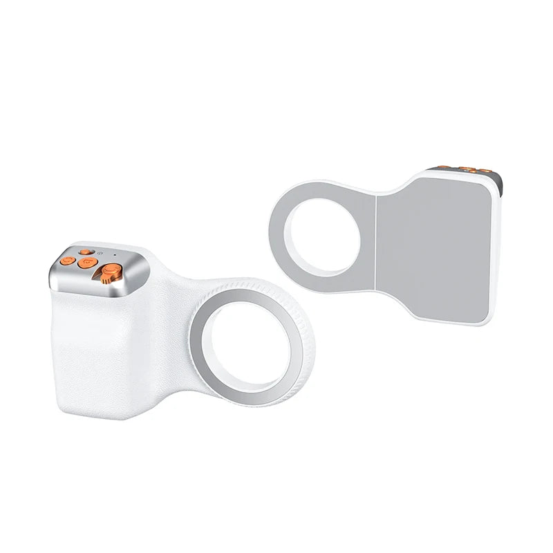 Mobile Phone Magnetic Assistant Camera with DSLR-Style Design for iPhone and Android, Ergonomic Grip Handle, Lightweight Construction